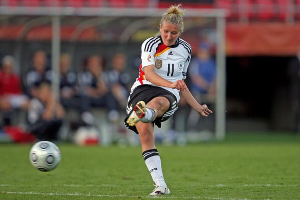 Sport: Anja Mittag in Aktion