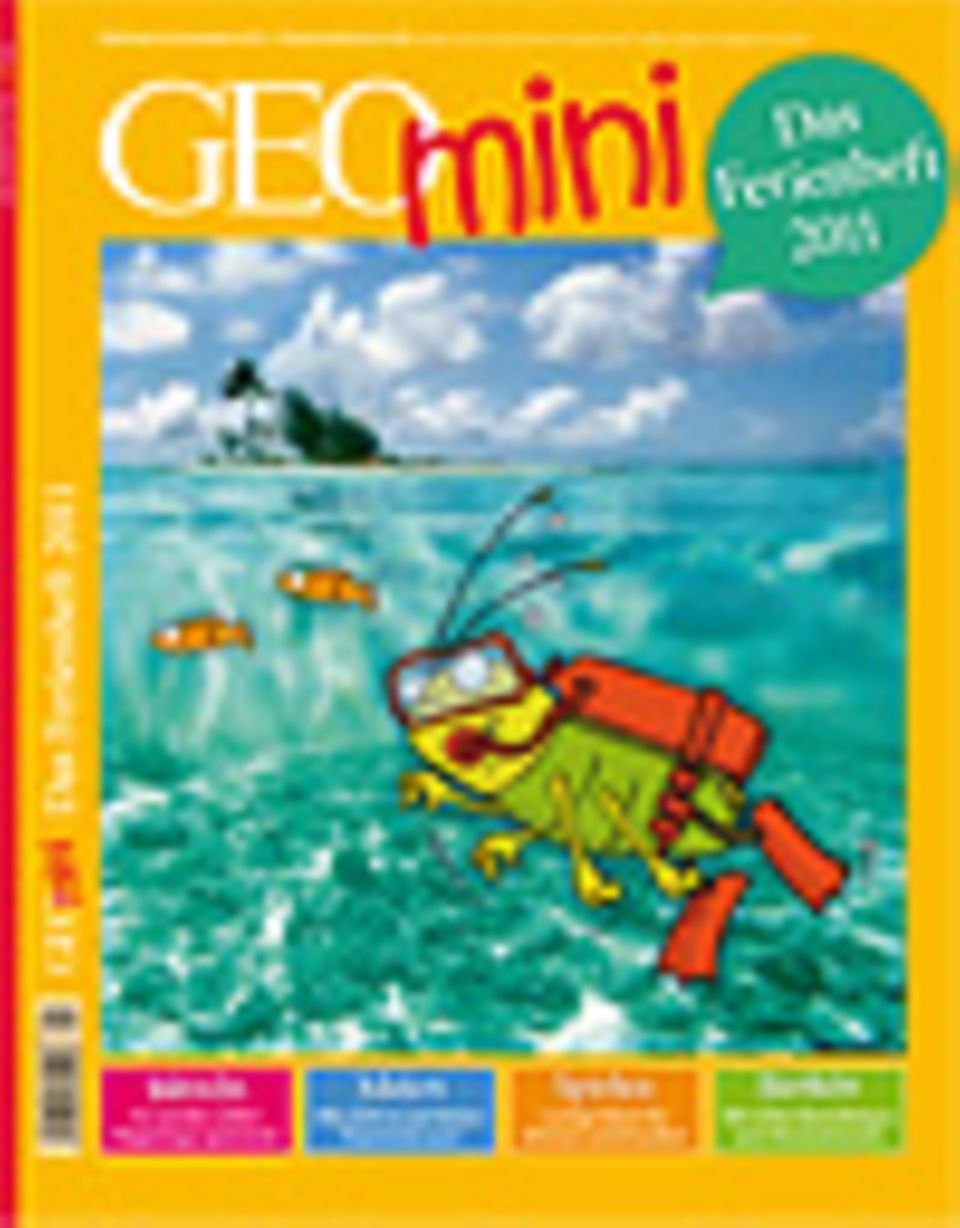 Noch mehr Spaß im Urlaub mit dem GEOmini-Ferienheft