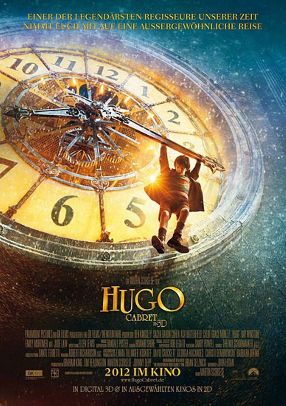 Kinotipp: Das Filmplakat zu "Hugo Cabret"