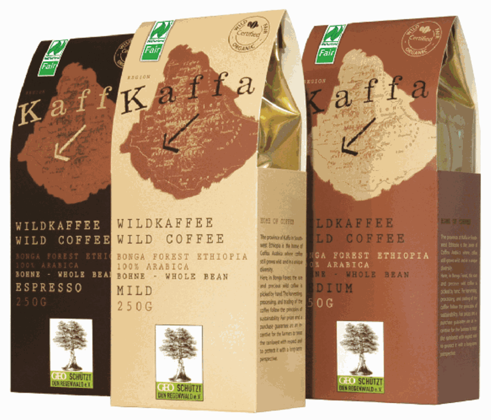 KAFFA Wildkaffee aus Äthiopien: KAFFA Wildkaffee aus Äthiopien KAFFA Wildkaffee aus Äthiopien: KAFFA Wildkaffee aus Äthiopien