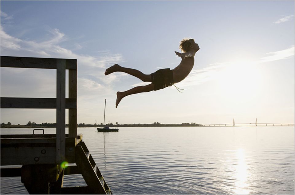 Gefahr Baggersee: Etwa 50 Prozent der Grundschulabsolventen sind keine sicheren Schwimmer