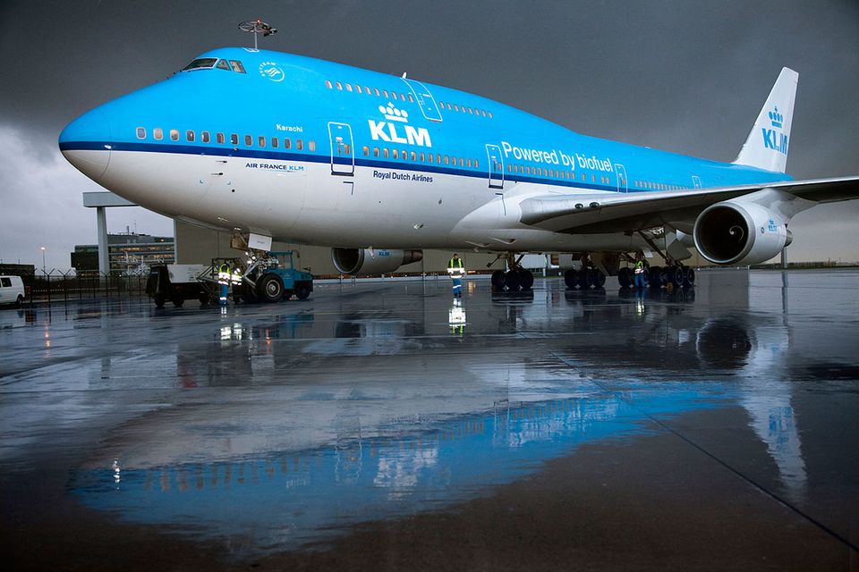 KLM: Frittierfett über den Wolken