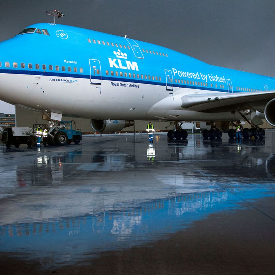 KLM: Frittierfett über den Wolken