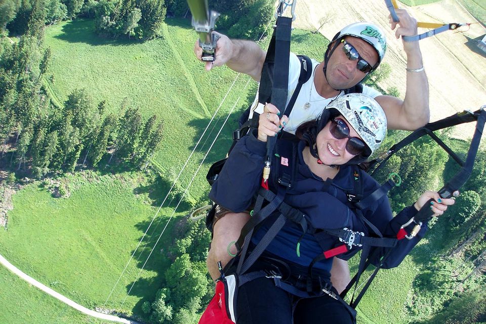 Paragliding in Südtirol: Zwischen Wiese und Gipfel