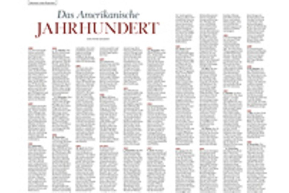 Das Amerikanische Jahrhundert: Chronik: Das Amerikanische Jahrhundert