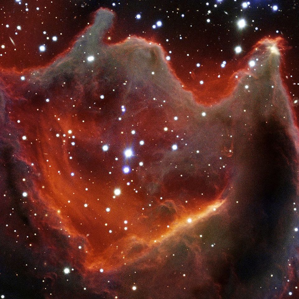 Astronomie: Beeindruckende Aufnahme der "Hand Gottes"