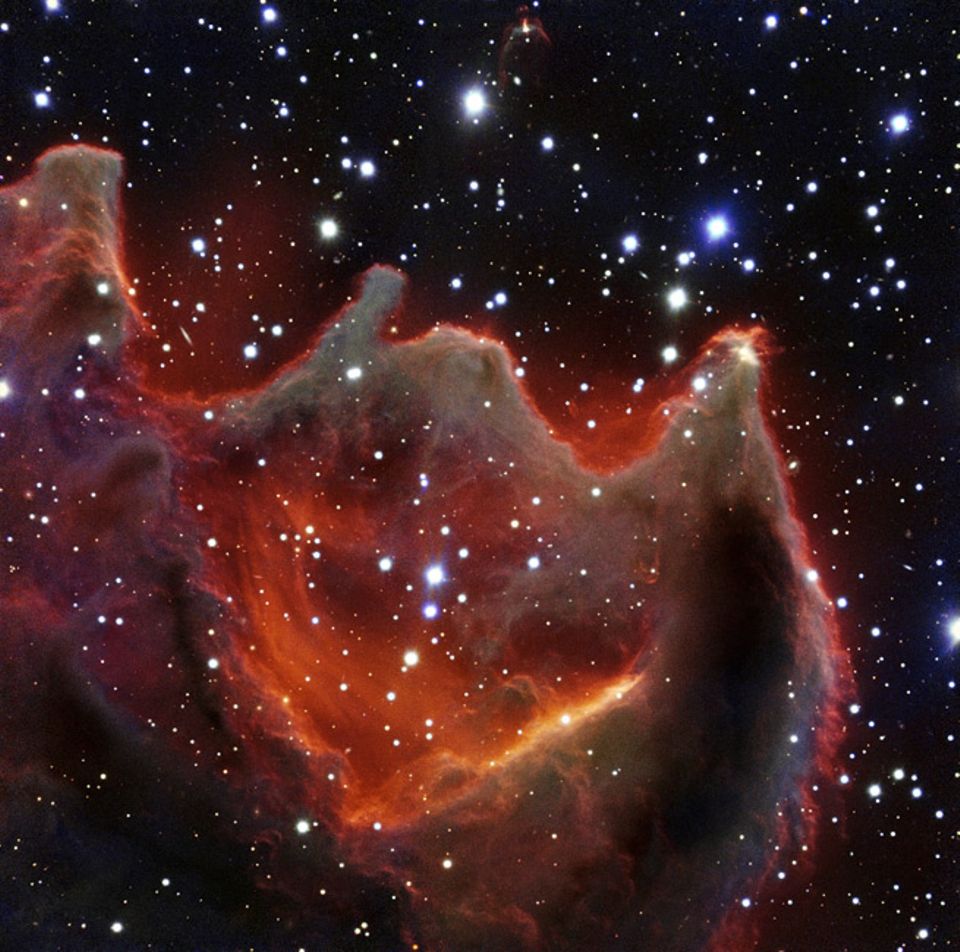 Astronomie: CG4 befindet sich knapp 1300 Lichtjahre von der Erde entfernt im Sternbild Puppis