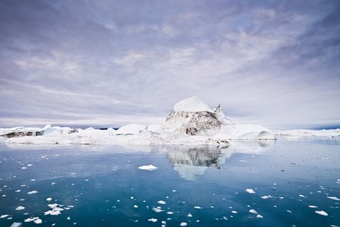 Klimawandel: Animation: So stark schmilzt das Eis der Arktis