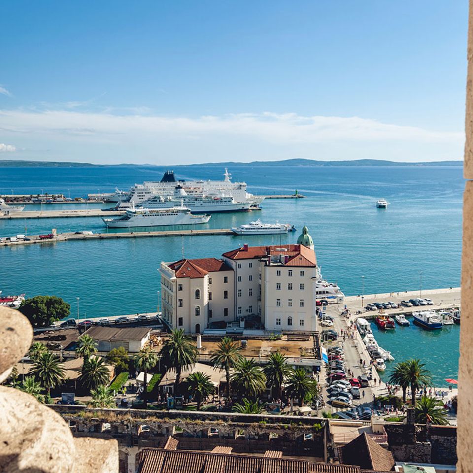 Split: Die schöne "Hauptstadt Dalmatiens"