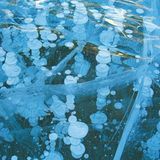 Blasen im Eis