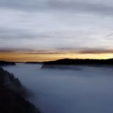 Nebel im Donautal