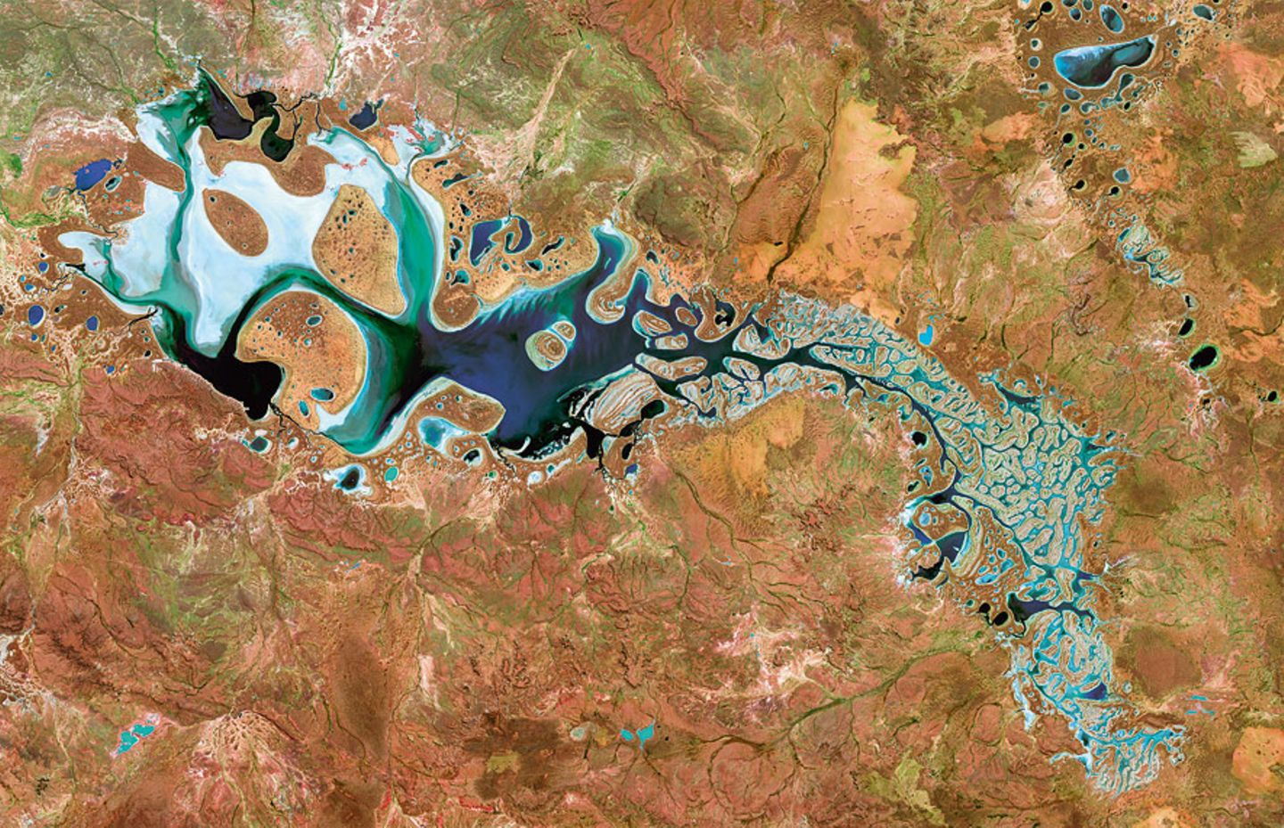 Der Carnegiesee in Westaustralien