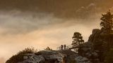 Herbst im Elbsandsteingebirge
