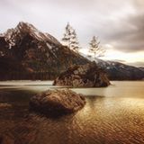 Sonnenlicht auf dem Hintersee