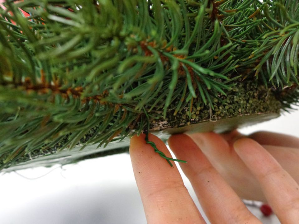 Bastelanleitung: Adventskranz
