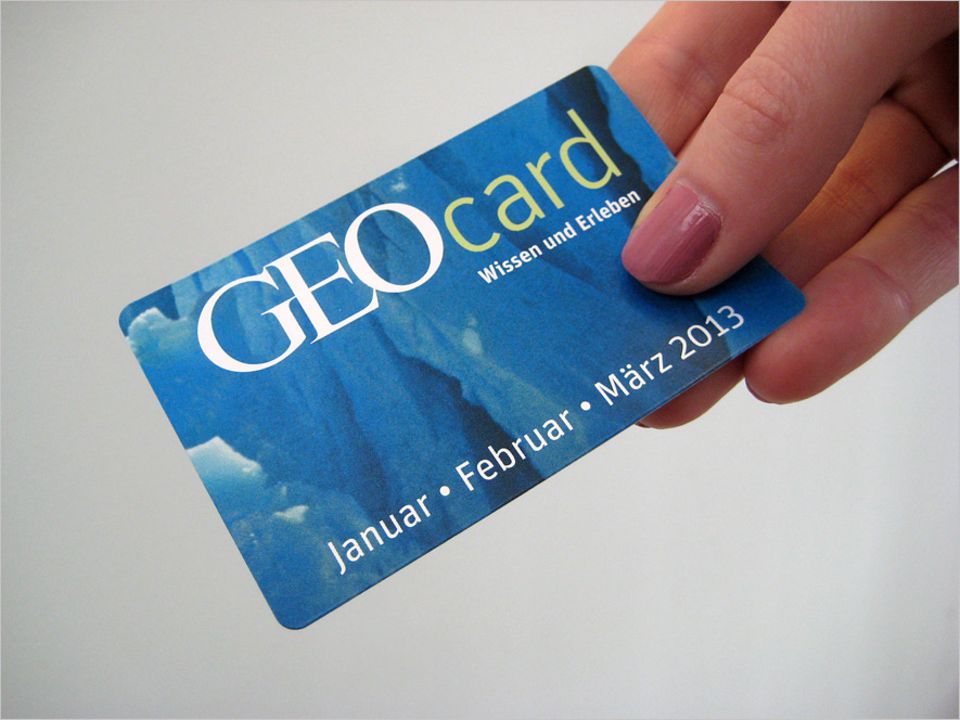Liegt der Januar-Ausgabe für Abonnenten bei: die neue GEOcard Liegt der Januar-Ausgabe für Abonnenten bei: die neue GEOcard