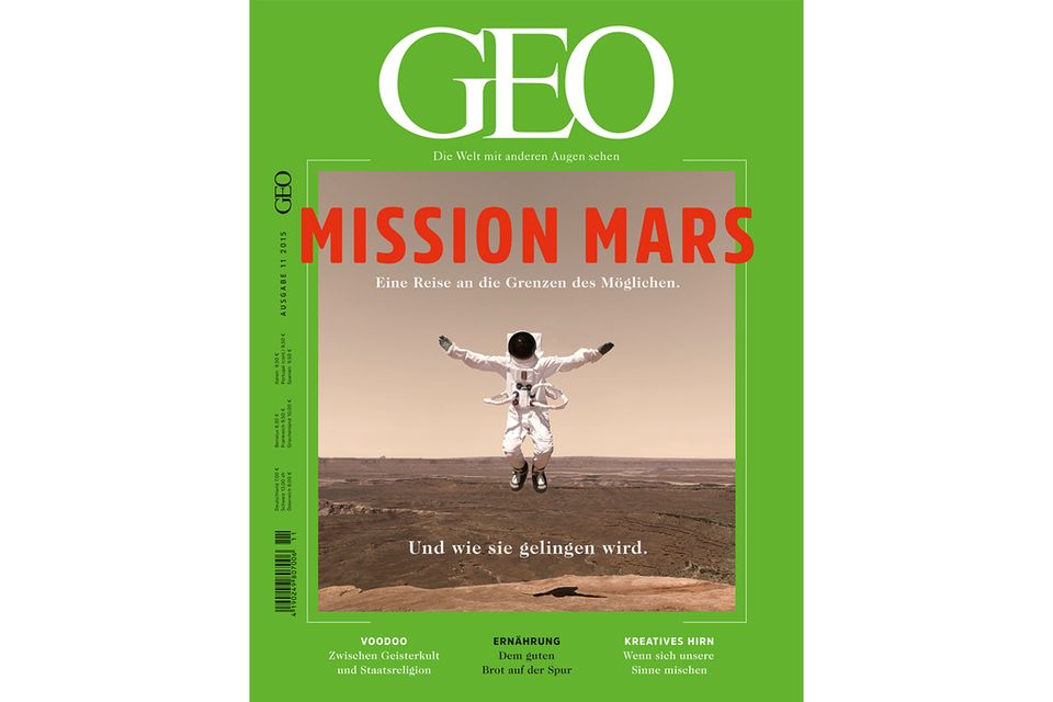 GEO Nr. 11/15: GEO Nr. 11/15 - Mission Mars - Eine Reise an die Grenzen des Möglichen