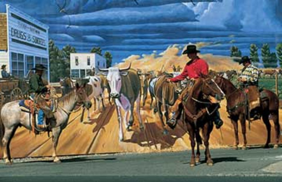Murals: Wandgemälde in den USA Murals: Wandgemälde in den USA