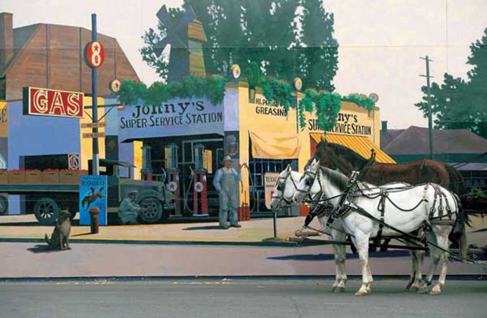 From horse to horseless carriage, von Ken Carter, 1999 From horse to horseless carriage, von Ken Carter, 1999
