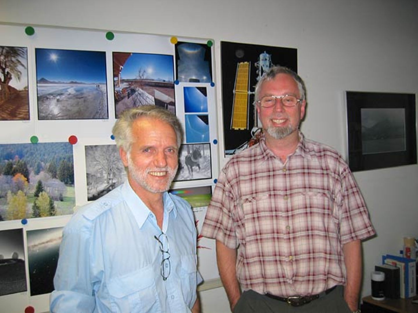 Interview: Die Hubble-Experten der ESA: Rudolf Albrecht und Robert Fosbury