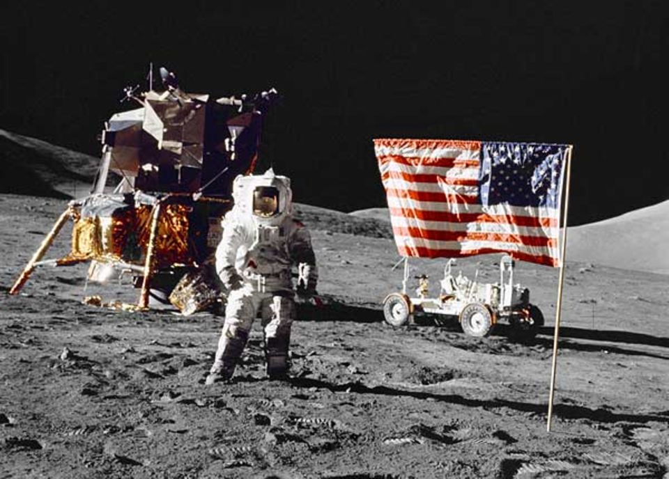 Mond: Höhepunkte des Apollo-Programms
