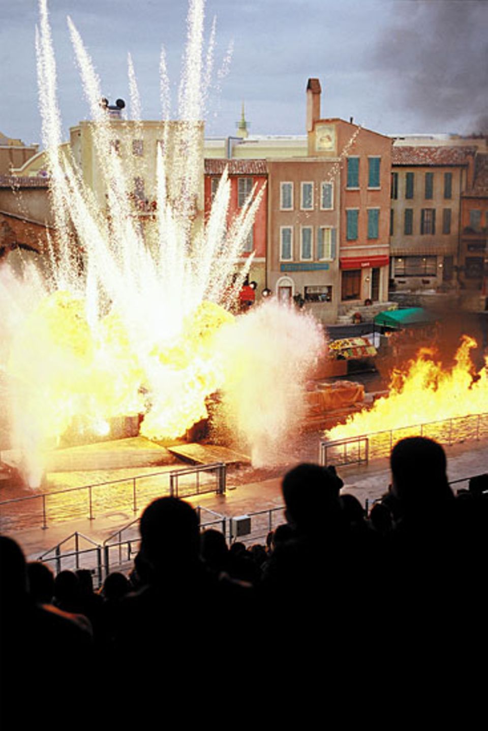 Die Stunt Show findet mehrmals täglich statt