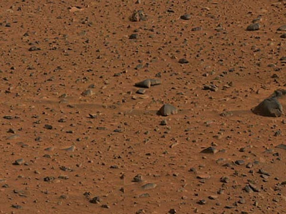 Farbfotos vom Mars