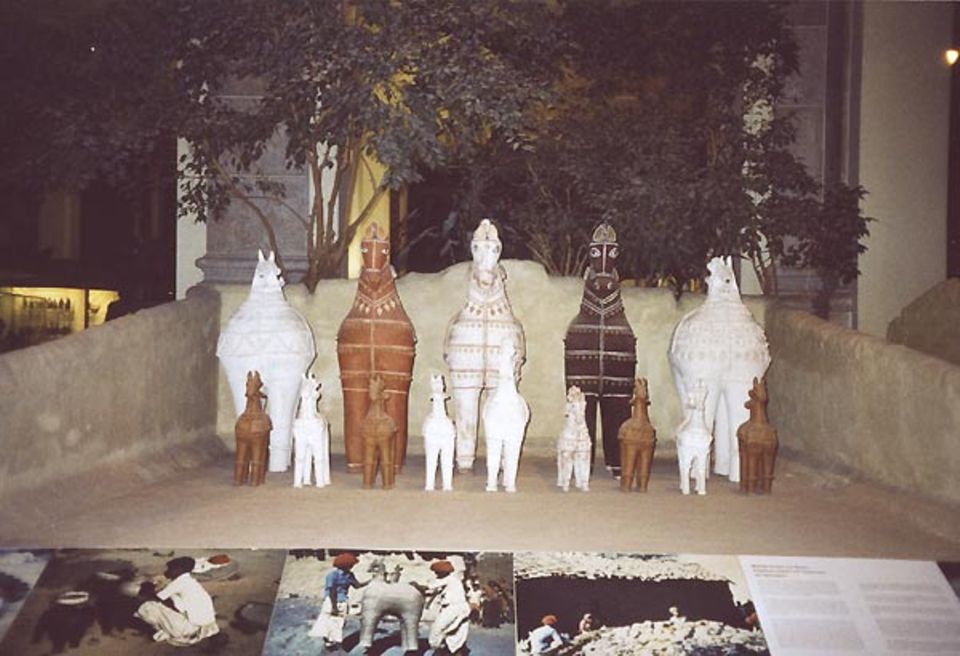 Hölzerne Pferde aus Rajasthan Hölzerne Pferde aus Rajasthan
