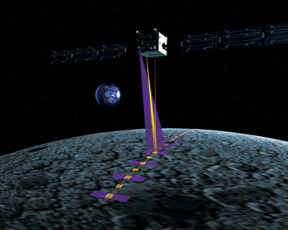 Im Jahr 2005 wird Smart-1 die Mondoberfläche scannen