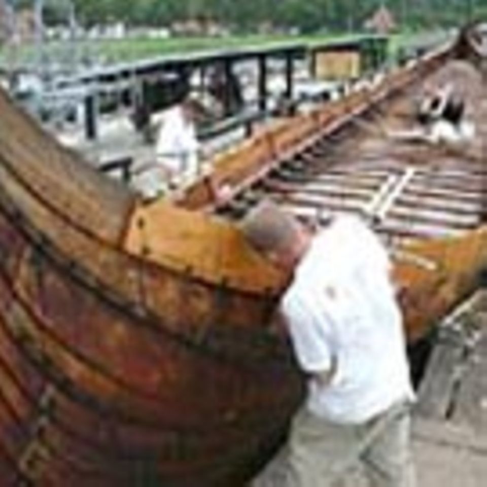 Wiedergeburt eines Wikingerschiffs