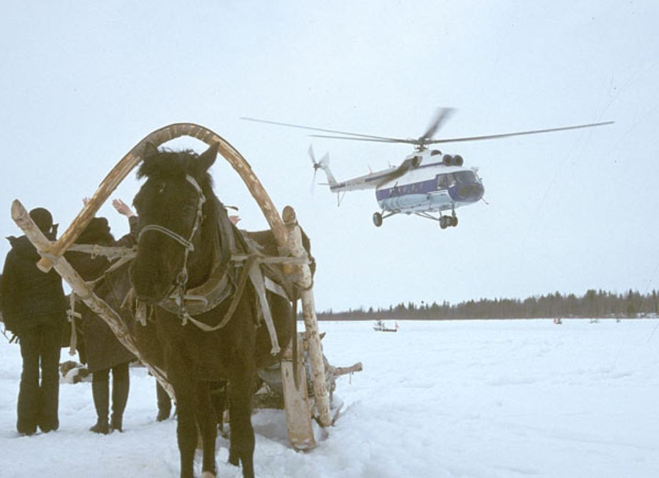 Neun Monate lang sind die Polarflieger in Sibirien die einzige Möglichkeit, Distanzen zu überwinden Neun Monate lang sind die Polarflieger in Sibirien die einzige Möglichkeit, Distanzen zu überwinden