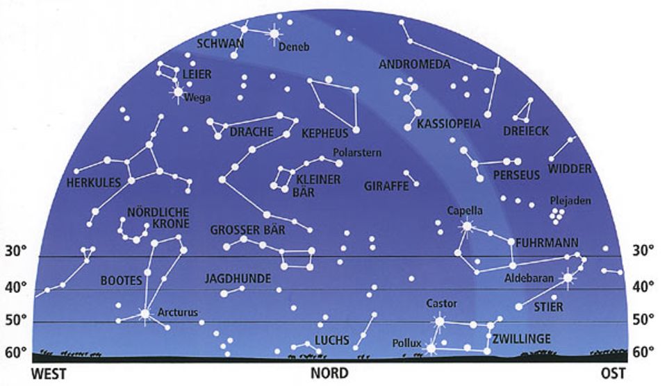 Weltall: Im Oktober könnt ihr das Sternbild Kepheus sehen