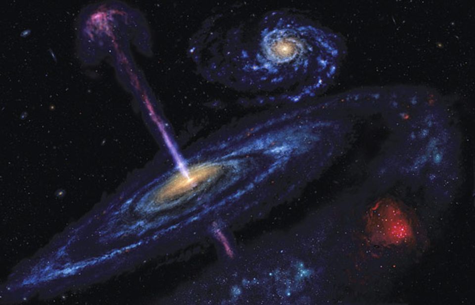 Sternengeburt im Spiralarm Sternengeburt im Spiralarm