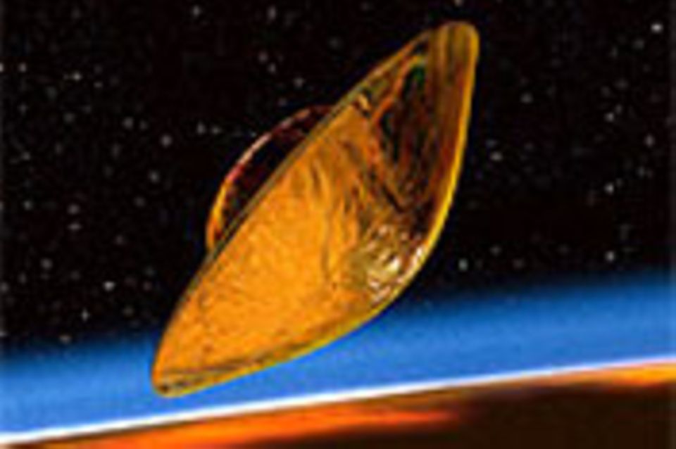 "Huygens" landet auf Saturn-Mond Titan