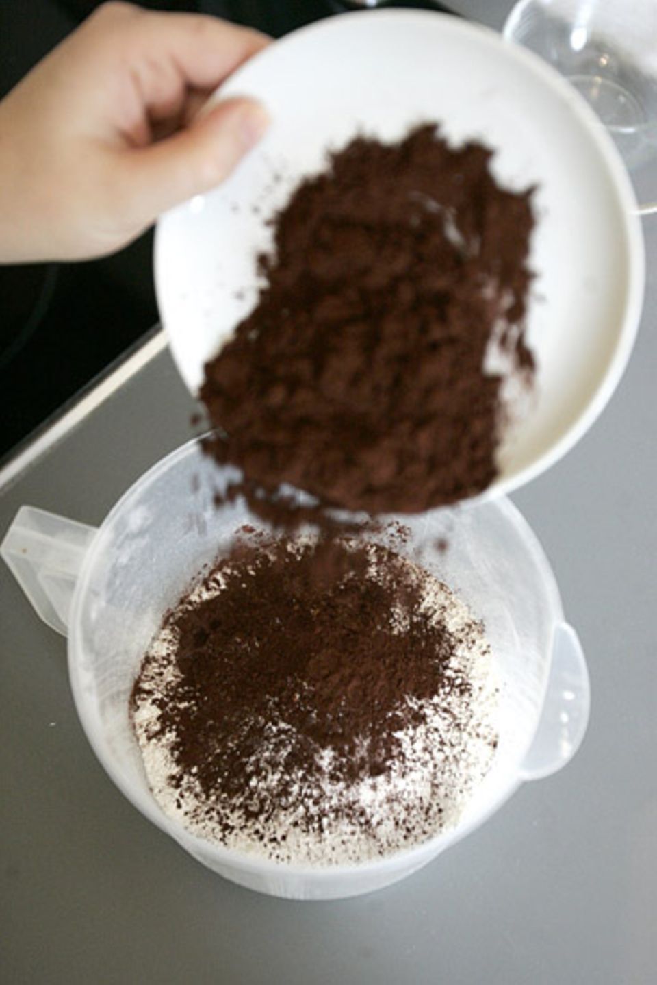 Rezept: Kakao dazugeben