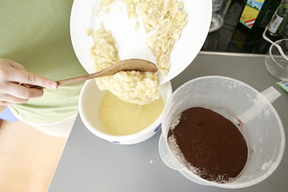 Rezept: Bananen hinzugeben