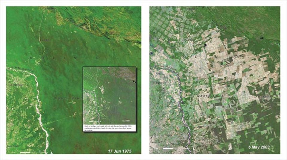 Satellitenfotos: Keine schöne neue Welt
