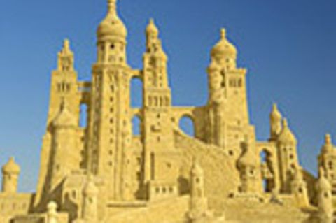 Märchenschlösser aus Sand