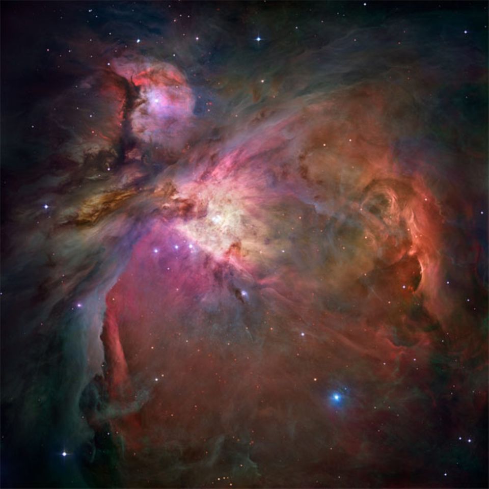 Milchstraße: Der 1500 Lichtjahre entfernte Orion-Nebel ist die der Erde nächste Region, in der sich neue Sterne formen - und eine besonders produktive dazu Milchstraße: Der 1500 Lichtjahre entfernte Orion-Nebel ist die der Erde nächste Region, in der sich neue Sterne formen - und eine besonders produktive dazu