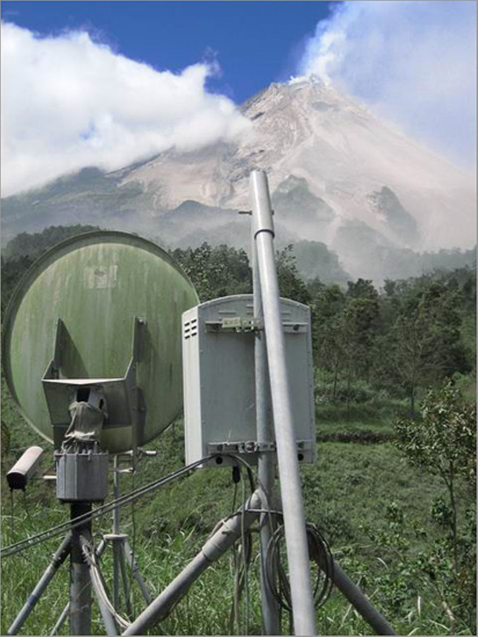 Das Radar läuft wieder: Der Observator kann nun die Aktivität am Dom zu jeder Zeit überwachen Das Radar läuft wieder: Der Observator kann nun die Aktivität am Dom zu jeder Zeit überwachen
