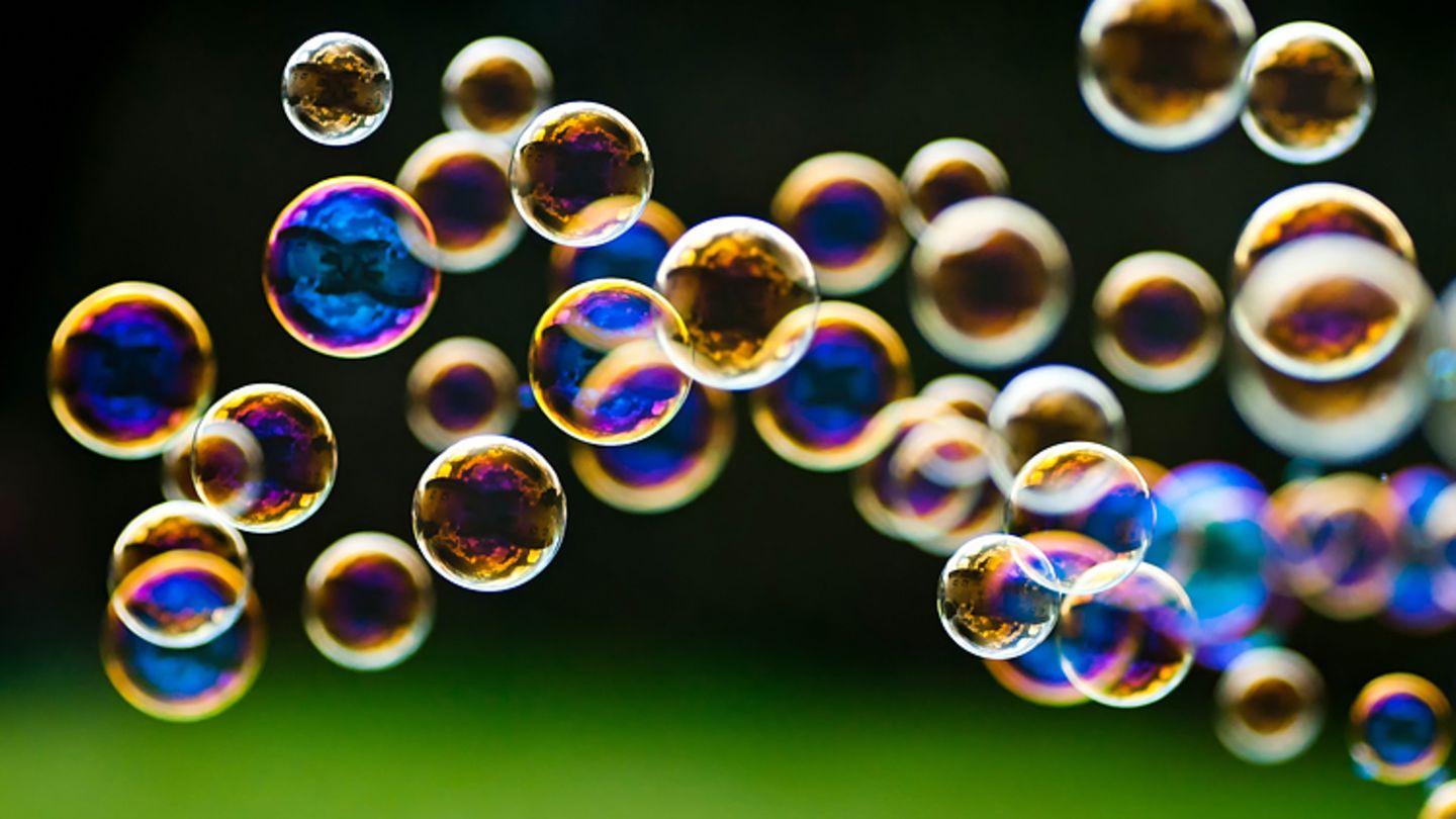 Selbst blasen sich ein Blasen loswerden: