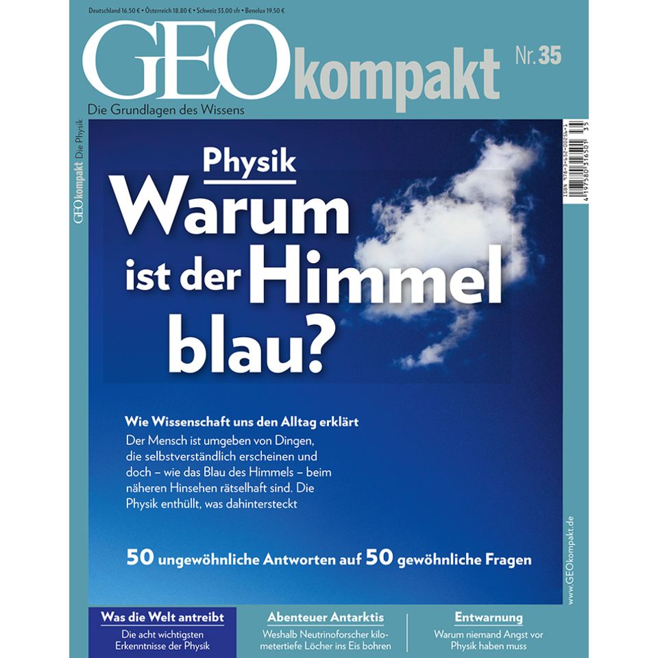 GEO KOMPAKT Nr. 35 - 02/2013: GEO KOMPAKT Nr. 35 - 02/2013 - Physik: 50 Fragen, 50 Antworten