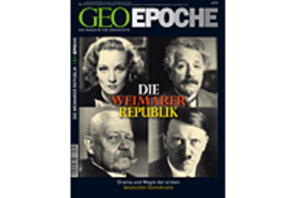 GEO EPOCHE Nr. 27 - 08/07: GEO EPOCHE Nr. 27 - 08/07 - Die Weimarer Republik
