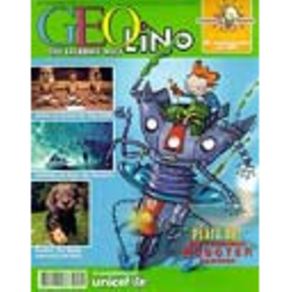 GEOLINO Nr. 01/00: GEOLINO Nr. 01/00 - Platz da! Die rasenden Roboter kommen