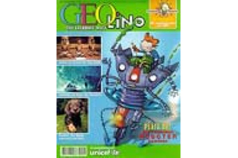 GEOLINO Nr. 01/00: GEOLINO Nr. 01/00 - Platz da! Die rasenden Roboter kommen