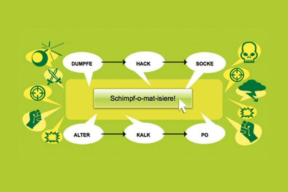 Onlinespiel: Schimpfwort-Generator
