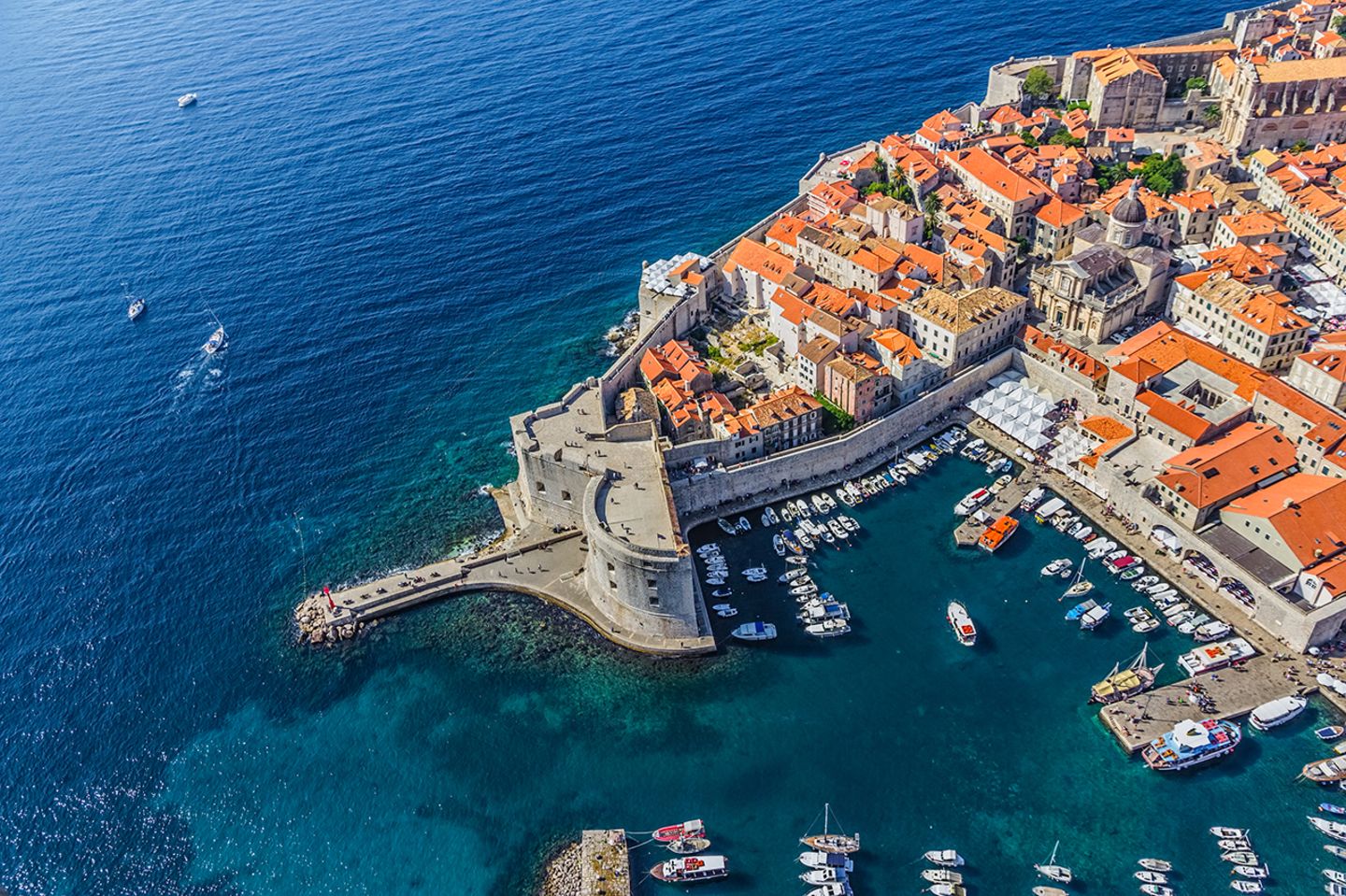 Stadthafen von Dubrovnik