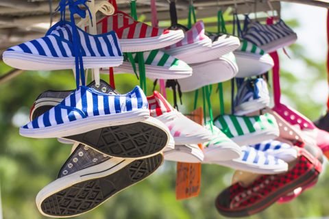 Redewendung: In die Schuhe schieben