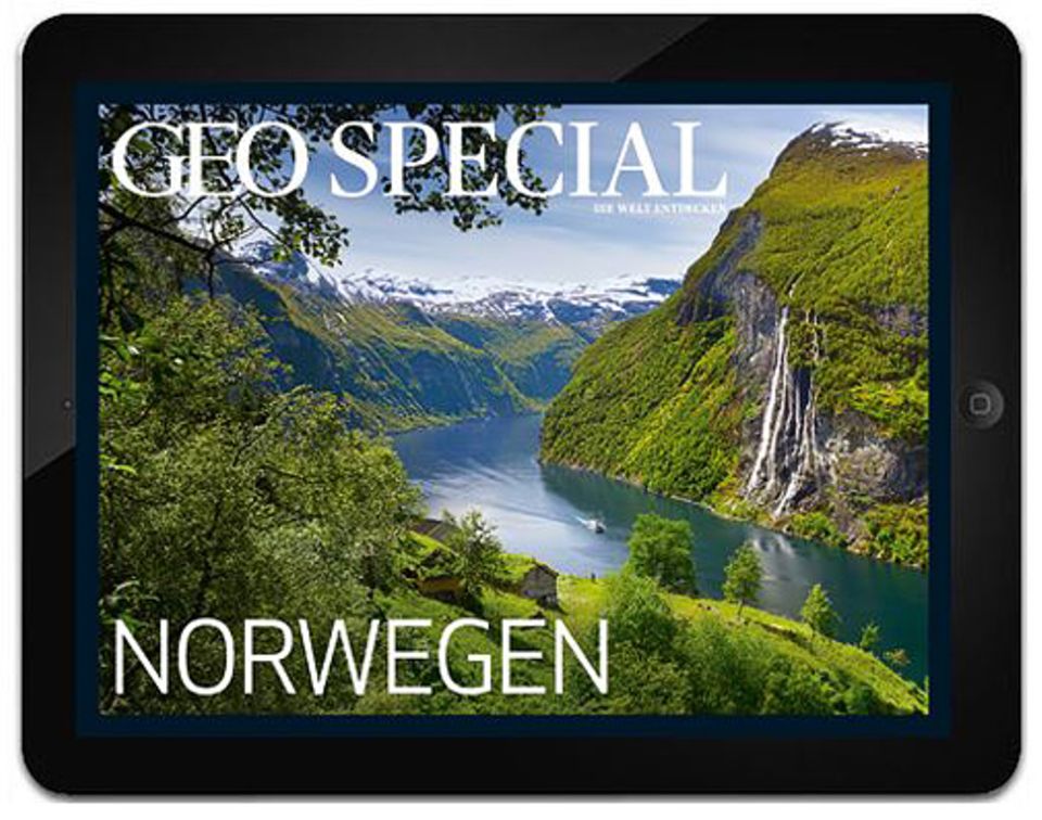 ipad-App: GEO Special-App: Norwegen