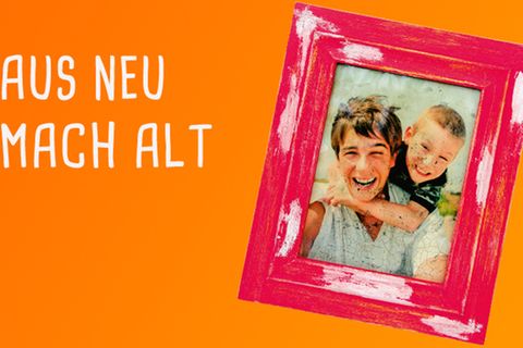 Aus neu mach alt: Antike Bilderrahmen